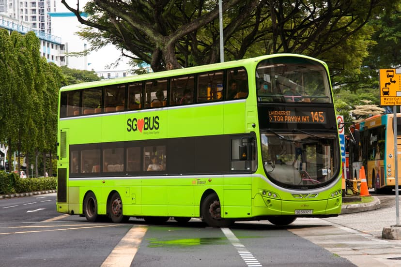 Bus number detection visual