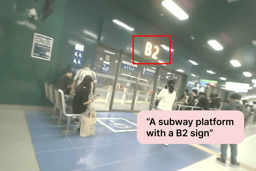 Scene recognition visual